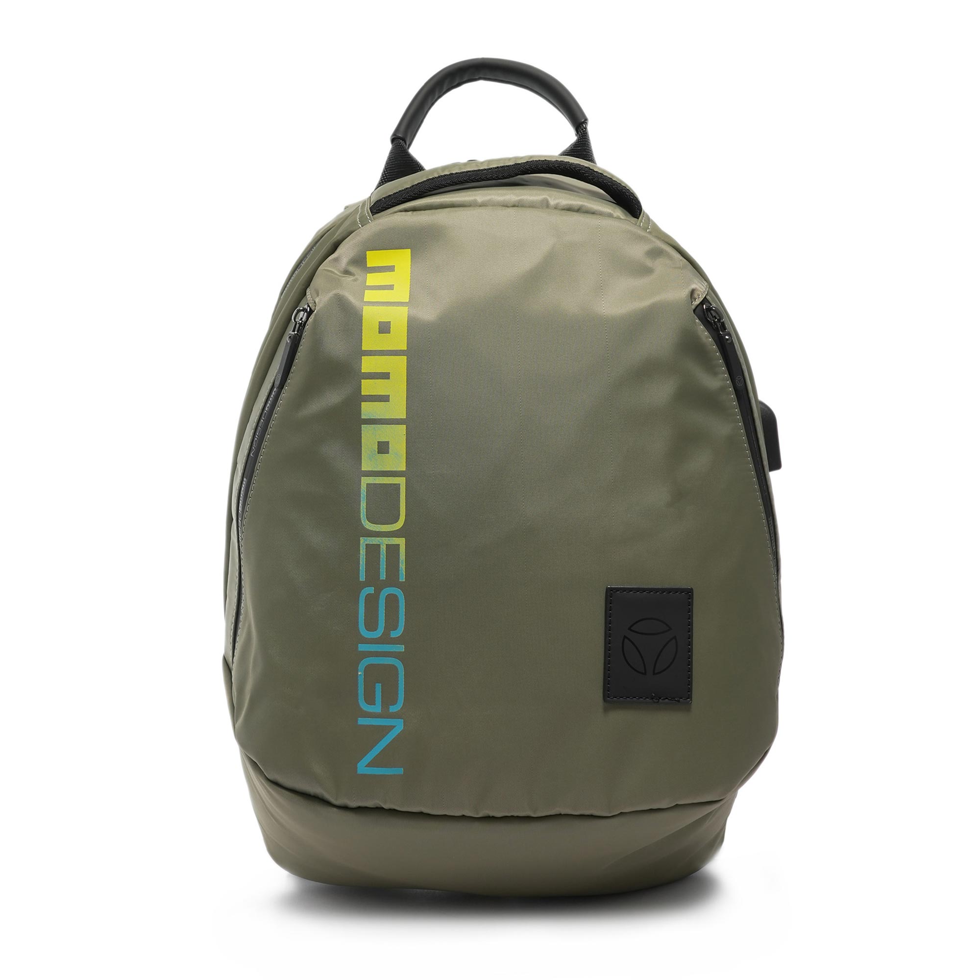 Ovo Rucksack Momodesign OVO Sports Backpack Black / Yellow stripes – Momodesign.com